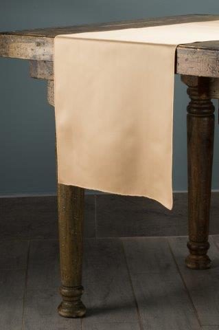 Matte Lamour Gold table runner